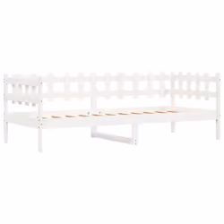 VidaXL 840383 canapé lit sofa Blanc - Vue supplémentaire 5