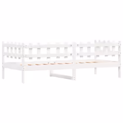 VidaXL 840383 canapé lit sofa Blanc - Vue supplémentaire 7