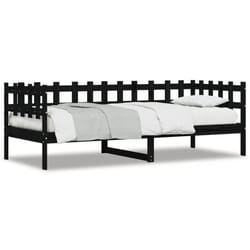 VidaXL 840384 canapé lit sofa Noir
