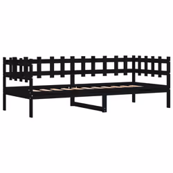 VidaXL 840384 canapé lit sofa Noir - Vue supplémentaire 4