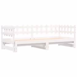 VidaXL 840386 canapé lit sofa Blanc