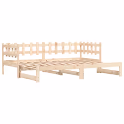 VidaXL 840388, lit sofa, Bois de pin, 2035 mm, 980 mm, 685 mm, 2,04 m