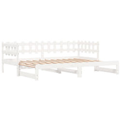 VidaXL 840389 canapé lit sofa Blanc