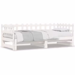 VidaXL 840389 canapé lit sofa Blanc