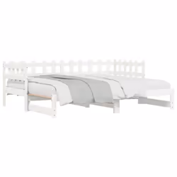 VidaXL 840389 canapé lit sofa Blanc - Vue supplémentaire 5