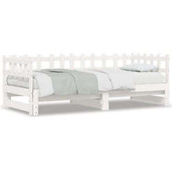 VidaXL 840392 canapé lit sofa Blanc