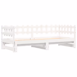 VidaXL 840392 canapé lit sofa Blanc