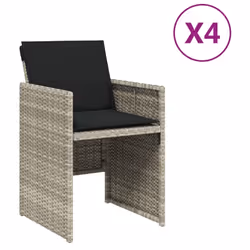 VidaXL 364937, Terrace, Siège rembourré, Polyuréthane, Acier, Anthracite, 110 kg, 505 mm
