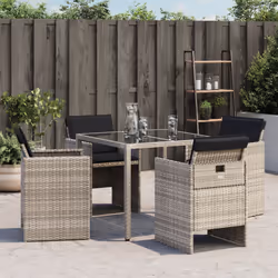 VidaXL 364937 chaise d'extérieur Terrace Siège rembourré Polyuréthane, Acier Anthracite