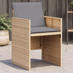VidaXL 364938 chaise d'extérieur Terrace Siège rembourré Polyuréthane, Acier Gris
