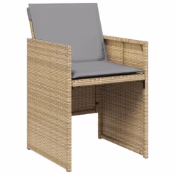 VidaXL 364938 chaise d'extérieur Terrace Siège rembourré Polyuréthane, Acier Gris - Vue supplémentaire 4