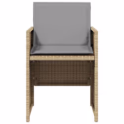 VidaXL 364938 chaise d'extérieur Terrace Siège rembourré Polyuréthane, Acier Gris - Vue supplémentaire 5