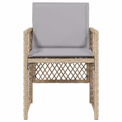 VidaXL 364955 chaise d'extérieur Terrace Siège rembourré Polyuréthane, Acier Gris - Vue supplémentaire 5