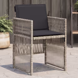 VidaXL 364971 chaise d'extérieur Terrace Siège rembourré Polyuréthane, Acier Anthracite