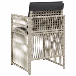 VidaXL 364971 chaise d'extérieur Terrace Siège rembourré Polyuréthane, Acier Anthracite - Vue supplémentaire 7