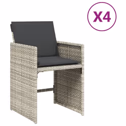 VidaXL 364988, Terrace, Siège rembourré, Polyuréthane, Acier, Anthracite, 110 kg, 505 mm