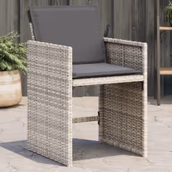 VidaXL 364988 chaise d'extérieur Terrace Siège rembourré Polyuréthane, Acier Anthracite