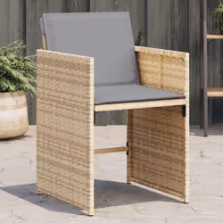 VidaXL 364989 chaise d'extérieur Terrace Siège rembourré Polyuréthane, Acier Gris - Vue supplémentaire 2