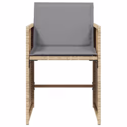VidaXL 364989 chaise d'extérieur Terrace Siège rembourré Polyuréthane, Acier Gris - Vue supplémentaire 5