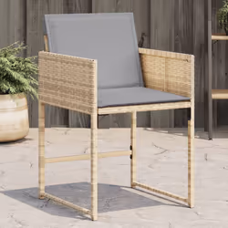 VidaXL 365006 chaise d'extérieur Terrace Siège rembourré Polyuréthane, Acier Gris - Vue supplémentaire 2