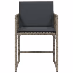VidaXL 365019 chaise d'extérieur Terrace Siège rembourré Polyuréthane, Acier Gris - Vue supplémentaire 5