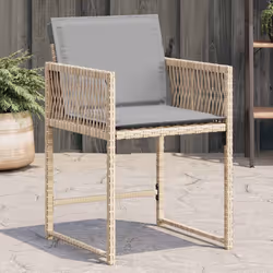 VidaXL 365023 chaise d'extérieur Terrace Siège rembourré Polyuréthane, Acier Gris