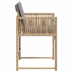 VidaXL 365023 chaise d'extérieur Terrace Siège rembourré Polyuréthane, Acier Gris - Vue supplémentaire 6