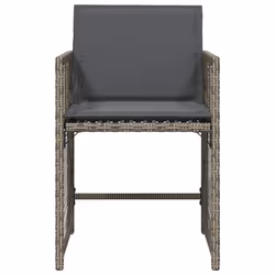 VidaXL 365036 chaise d'extérieur Terrace Siège rembourré Polyuréthane, Acier Gris - Vue supplémentaire 5