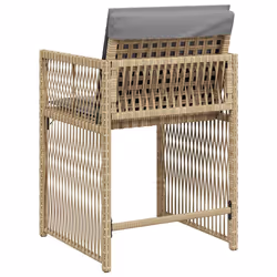 VidaXL 365040 chaise d'extérieur Terrace Siège rembourré Polyuréthane, Acier Gris - Vue supplémentaire 7
