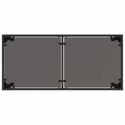 VidaXL 365072 table de jardin Noir - Vue supplémentaire 7