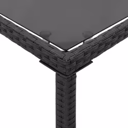 VidaXL 365072 table de jardin Noir - Vue supplémentaire 8