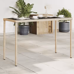VidaXL 365075 table de jardin Beige