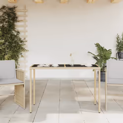 VidaXL 365075 table de jardin Beige