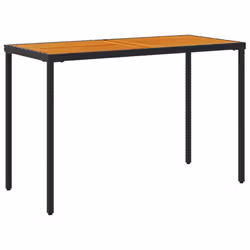 VidaXL 365077 table de jardin Noir - Vue supplémentaire 6