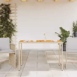 VidaXL 365078 table de jardin Beige