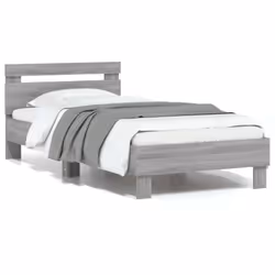 Obtenez une meilleure nuit de sommeil reposante grâce à ce cadre de lit avec tête de lit ! Il est un supplément accueillant à ...