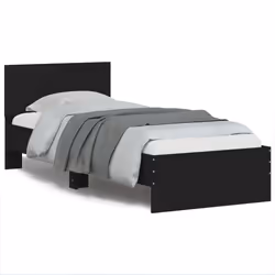 VidaXL 838625, Noir, 950 mm, 2,03 m, 700 mm, 900 x 2000 mm, 1 pièce(s)
