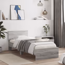 Obtenez une meilleure nuit de sommeil reposante grâce à ce cadre de lit avec tête de lit ! Il est un supplément accueillant à ...