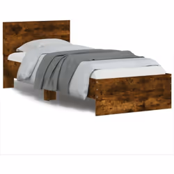 Obtenez une meilleure nuit de sommeil reposante grâce à ce cadre de lit avec tête de lit et lumières LED ! Il est un suppléme ...