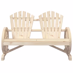 VidaXL 365095 banc de jardin Bois - Vue supplémentaire 4