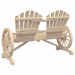 VidaXL 365095 banc de jardin Bois - Vue supplémentaire 6