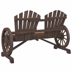 VidaXL 365096 banc de jardin Bois - Vue supplémentaire 6