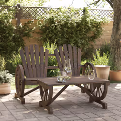 VidaXL 365098 banc de jardin Bois