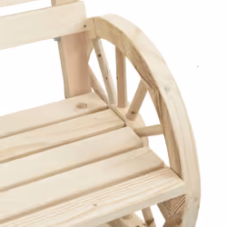 VidaXL 365099 banc de jardin Bois - Vue supplémentaire 7
