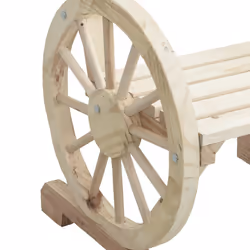 VidaXL 365099 banc de jardin Bois - Vue supplémentaire 8