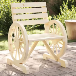 vidaXL Chaises de jardin lot de 2 58x58x78,5 cm bois de sapin massif
