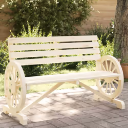 Ce banc de jardin en bois sera un excellent ajout à votre jardin, patio ou terrasse, vous permettant de passer des moments ag ...