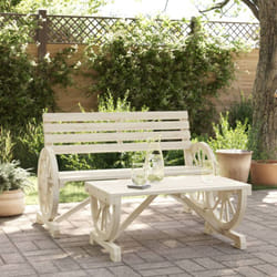 Vidaxl - Salon de jardin 2 pcs bois de sapin massif