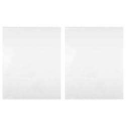 Vidaxl - Films de miroir 2 pcs auto-adhésive 60x200 cm pet