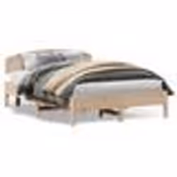vidaXL Cadre de lit sans matelas 160x200 cm bois massif de pin - 160 x 200 cm